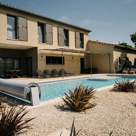 Villa Moka - Private Pool Saumane-de-Vaucluse ภายนอก รูปภาพ