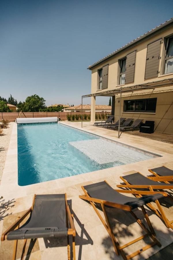 Villa Moka - Private Pool Saumane-de-Vaucluse ภายนอก รูปภาพ