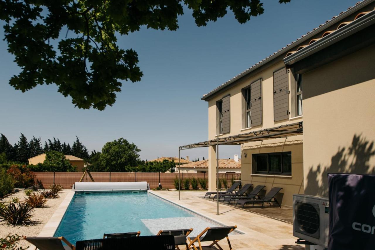 Villa Moka - Private Pool Saumane-de-Vaucluse ภายนอก รูปภาพ