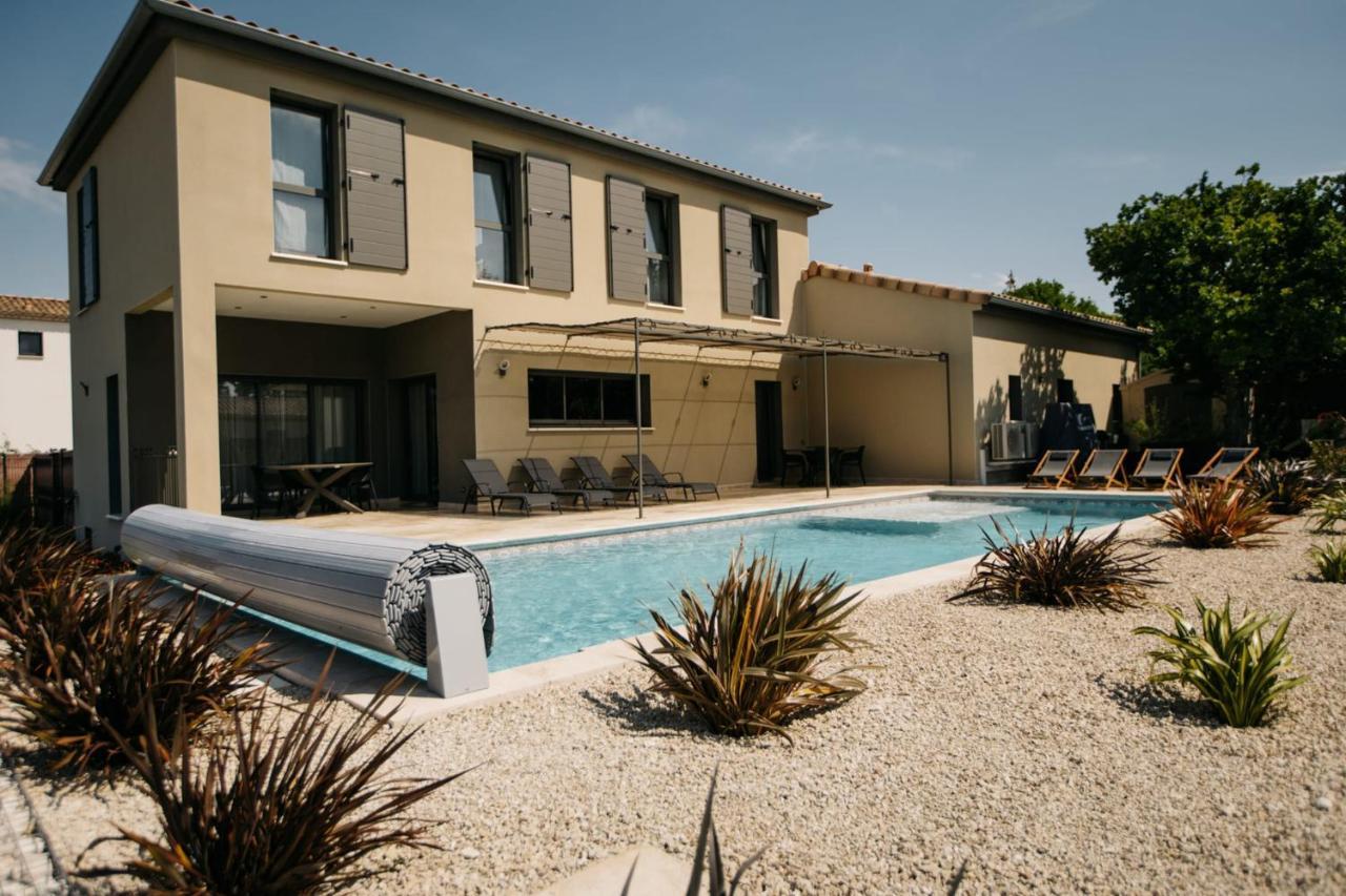 Villa Moka - Private Pool Saumane-de-Vaucluse ภายนอก รูปภาพ