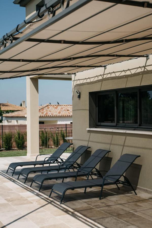 Villa Moka - Private Pool Saumane-de-Vaucluse ภายนอก รูปภาพ